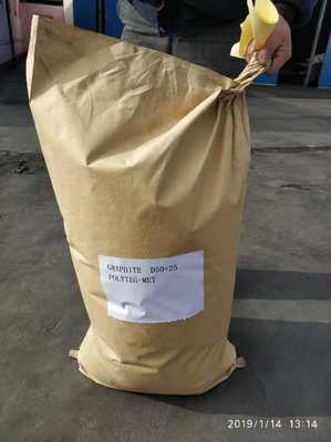 Propriétés chimiques Contenu en cendres Poudre de graphite de carbone pour la fabrication industrielle
