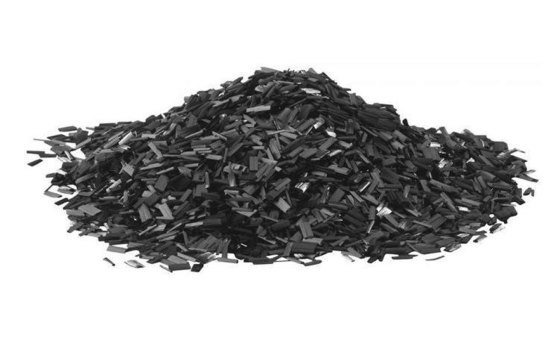 Des fils de fibre de carbone déchiquetés pour le renforcement du béton DC-1.85
