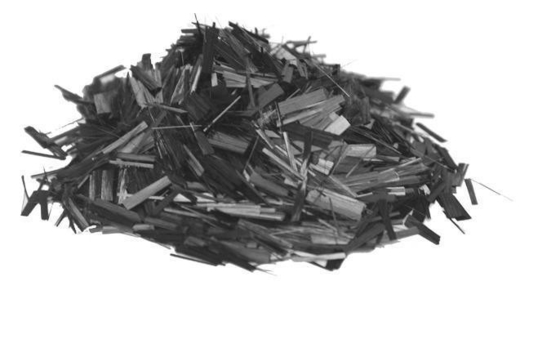 Des fils de fibre de carbone déchiquetés pour le renforcement du béton DC-1.85