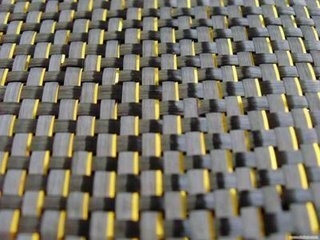 3k 200g couleur rouge Twill tissage du tissu de carbone 100 mètres de longueur pour la personnalisation