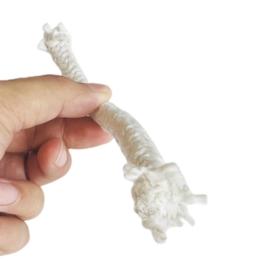 Corde tordue en fibre de céramique réfractaire résistant à haute température pour les besoins personnalisés