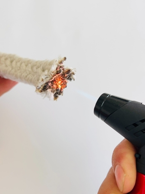 Corde résistante au feu en fibre de céramique avec un maximum de 1260 et un design personnalisé sur le marché