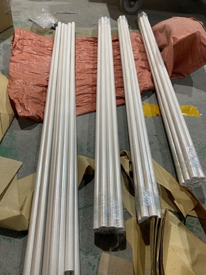 Isolement électrique à haute température de 17 mm, tube à mica muscovite pour éléments industriels