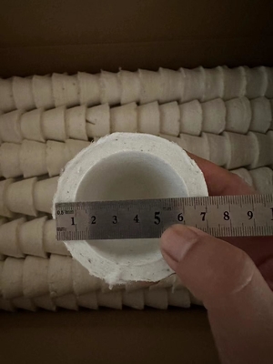 Tailles personnalisées joint fondu pour l'aluminium lisse réfractaire à la fibre de céramique