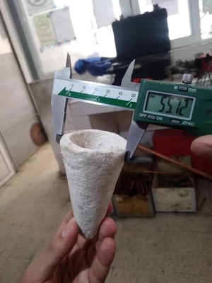 Tailles personnalisées joint fondu pour l'aluminium lisse réfractaire à la fibre de céramique