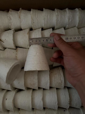 Tailles personnalisées joint fondu pour l'aluminium lisse réfractaire à la fibre de céramique