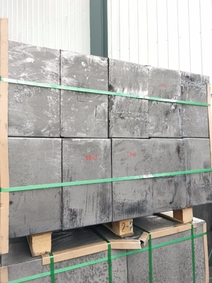 1.85g 1.91g/cm3 EDM Graphite Compacte Structure cristalline de l' est le meilleur pour l' usinage