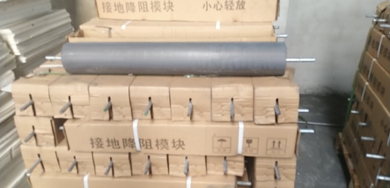 Module de mise à la terre de bloc de graphite extrudé à faible résistance et 150*1000