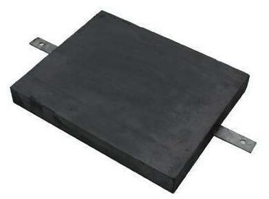 Module de mise à la terre de bloc de graphite extrudé à faible résistance et 150*1000