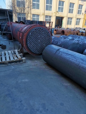 Bloc d'échangeur de chaleur industriel de graphite moulé pour les industries de morphologie cristalline
