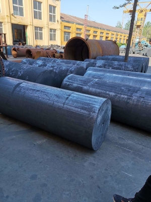 Bloc d'échangeur de chaleur industriel de graphite moulé pour les industries de morphologie cristalline