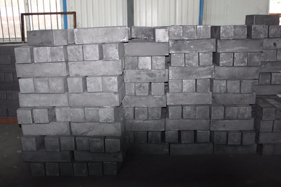 Morphologie cristalline Blocs de graphite en flocons avec une densité de masse de 1,85 à USD4/Kg