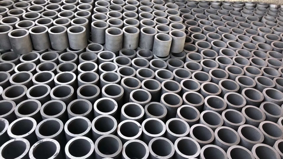 7-10 Ohm Résistance à l'intérieur du revêtement moule de graphite pour la coulée de laiton 1.85g/cm3 Parfait