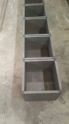 7-10 Ohm Résistance à l'intérieur du revêtement moule de graphite pour la coulée de laiton 1.85g/cm3 Parfait
