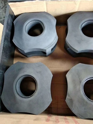 7-10 Ohm Résistance à l'intérieur du revêtement moule de graphite pour la coulée de laiton 1.85g/cm3 Parfait