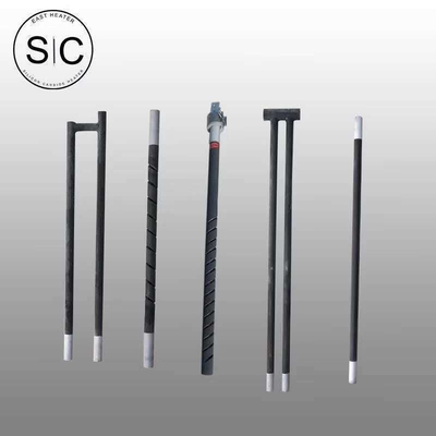 Élément de chauffage au carbure de silicium de haute durabilité, diamètre de 0,5 à 60 mm pour le chauffage lourd