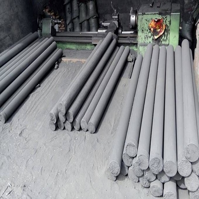 Rameau de graphite en flocons à haute densité 50 mm de diamètre 680 mm de longueur pour les applications industrielles