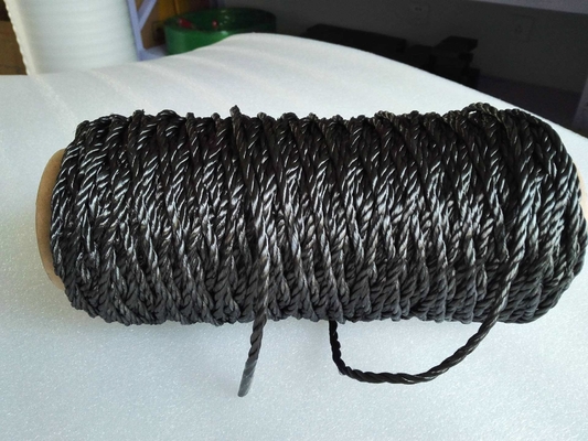 Emballage Textiles Corde en fibre de carbone T700sc électrique conducteur tissé rond 5/6/8/10 mm