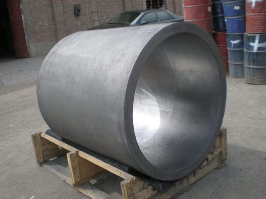 Tuyau rond en graphite de four à vide GRT-40 avec 100% de carbone et de matériau
