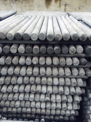 Barre de graphite extrudée 1,65 g Densité en vrac pour les applications industrielles