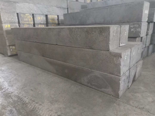Barre de graphite 1,72 mm Taille 500 * 500 * 2000 mm Blocs carrés avec disponibilité de personnalisation