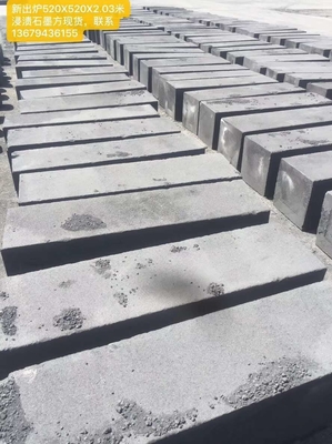 Barre de graphite 1,72 mm Taille 500 * 500 * 2000 mm Blocs carrés avec disponibilité de personnalisation