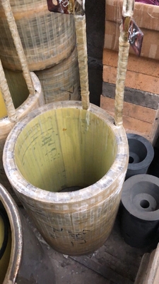 Contenu en carbone des boucles d'étranglement à asbestos de qualité industrielle pour la coulée continue de laiton