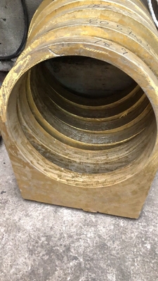 Plug d'asphalte personnalisé pour la coulée en laiton en continu selon votre dessin