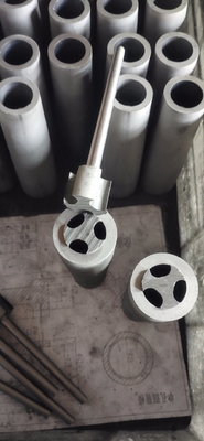 1.85g/cm3 Entraînement revêtu d'un équipement ronde Hexagon Graphite pour la fonte en laiton continu au carbone