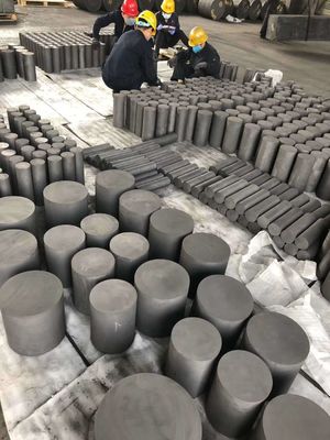 Ronde carrée hexagonale engrenage moule de graphite pour barre continue horizontale de qualité industrielle