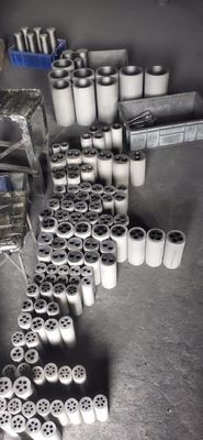 Forme à graphite hexagonal pour la coulée en continu en laiton à barres/tubes 100% graphite à flocons de carbone