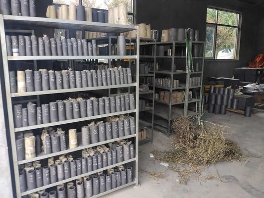 Forme de graphite personnalisée pour la coulée de laiton/cuivre, forme hexagonale ronde, densité de masse 1.85