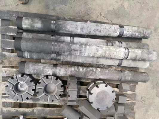 Rotor de graphite extrudé pour la production d'aluminium et la morphologie des cristaux