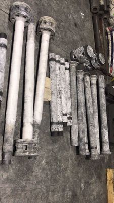 Rotor de graphite dégazant à haute densité pour la purification de l'aluminium