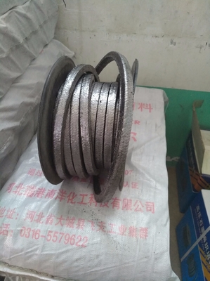 Emballage en PTFE en graphite avec des coins en fibres de kevlar pour répondre aux exigences des clients