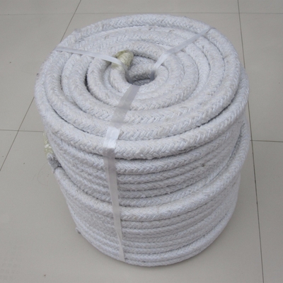 Corde ronde tressée en fibres céramiques de 3 à 60 mm personnalisable 6 mm pour les applications à température