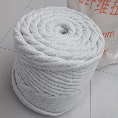 Corde ronde tressée en fibres céramiques de 3 à 60 mm personnalisable 6 mm pour les applications à température