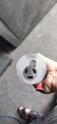 Mousse de graphite revêtue à l'intérieur à haute densité pour la coulée de graphite en cuivre/cuivre/plaque de bronze