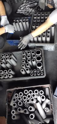 Mousse de graphite revêtue à l'intérieur à haute densité pour la coulée de graphite en cuivre/cuivre/plaque de bronze