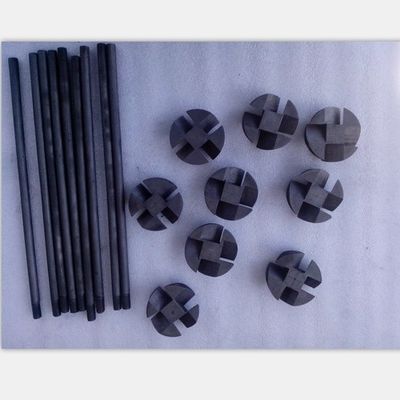 Rotor de graphite imprégné de résine de qualité industrielle et de densité de masse de 1,72 g sur mesure