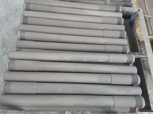 Rotor et arbre à 100% de graphite de carbone pour la fusion d'aluminium de durabilité personnalisée
