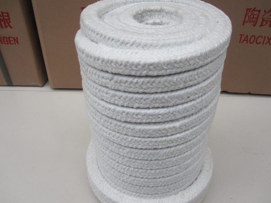 Corde d'emballage tressée en PTFE pur 100% standard pour des performances d'étanchéité personnalisées