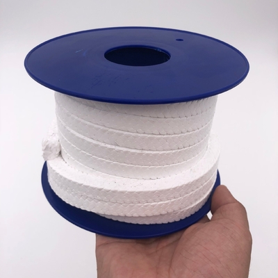 Corde d'emballage tressée en PTFE pur 100% standard pour des performances d'étanchéité personnalisées