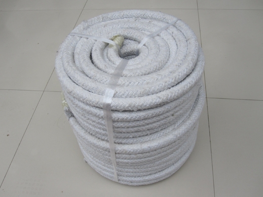 Corde d'emballage tressée en PTFE pur 100% standard pour des performances d'étanchéité personnalisées