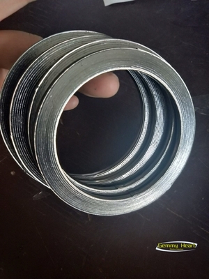 304 316 joints métalliques en graphite pour l'industrie de l'aluminium haute résistance et souplesse