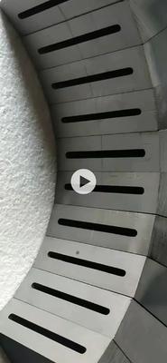Densité du moule de graphite tubulaire 1,78-1,80 pour le bloc de graphite moulé sur mesure