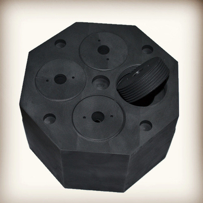 Forme personnalisée de moule de graphite à haute température GM-85 avec une densité totale de 1,91 g