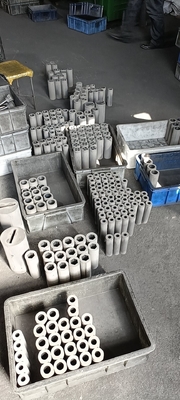 Personnalisation des moules en graphite ronde carrée et hexagonale pour la coulée industrielle