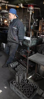 Personnalisation des moules en graphite ronde carrée et hexagonale pour la coulée industrielle