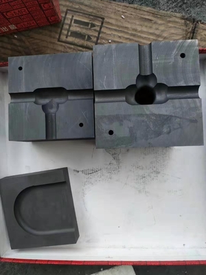 Graphite à haute densité de qualité industrielle, moule personnalisé pour la formation de graphite moulé